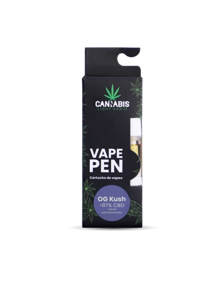 Cartucho CBD OG Kush 85% Cannabinoides