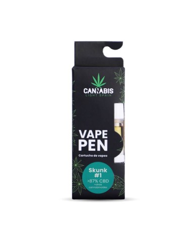 Cartucho CBD Skunk1 85% Cannabinoides