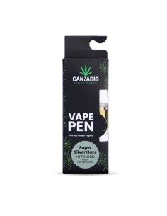 Cartucho CBD Super Silver Haze 85% Cannabinoides 2