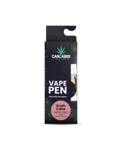 Cartucho CBD Kush Cake 1ml 85% Cannabinoides