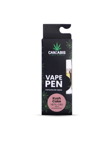 Cartucho CBD Kush Cake 1ml 85% Cannabinoides