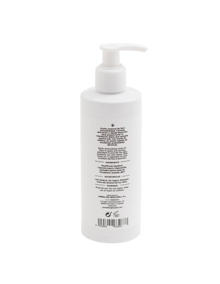 Aceite  Corporal con aceite de semilla de cáñamo