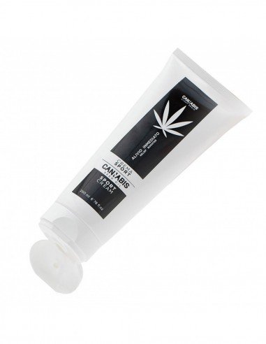 Crema deportiva con aceite de cáñamo