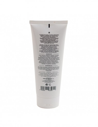 Crema deportiva con aceite de cáñamo