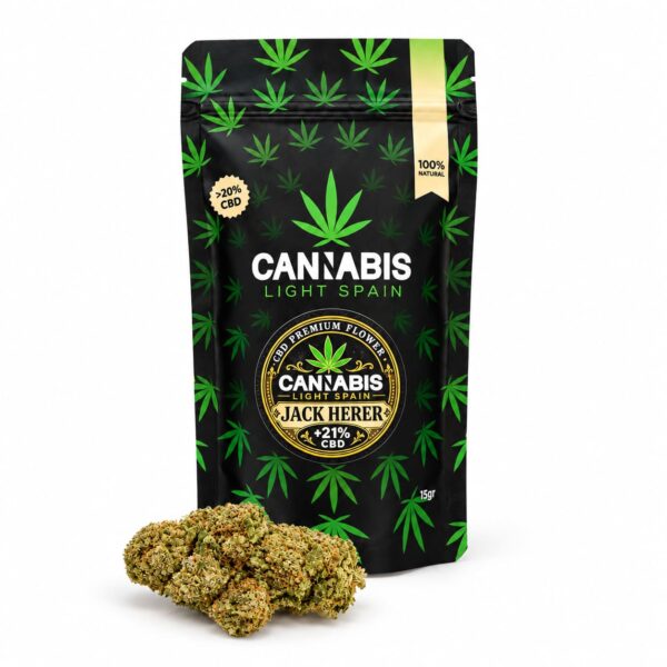 Jack Herer – flor de cáñamo Cannabis Light Spain